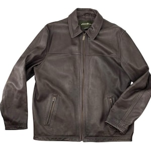 Dockers Leather Jacket - Etsy