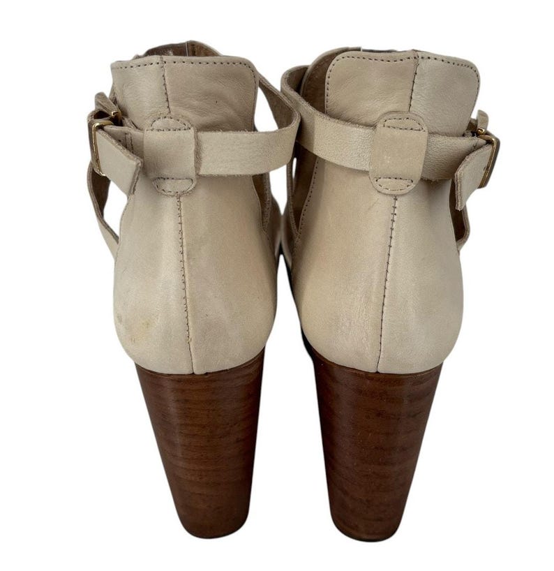 Free People Cedar Clog Blush Antique Leather Size 8.5 Boho Heels image 10