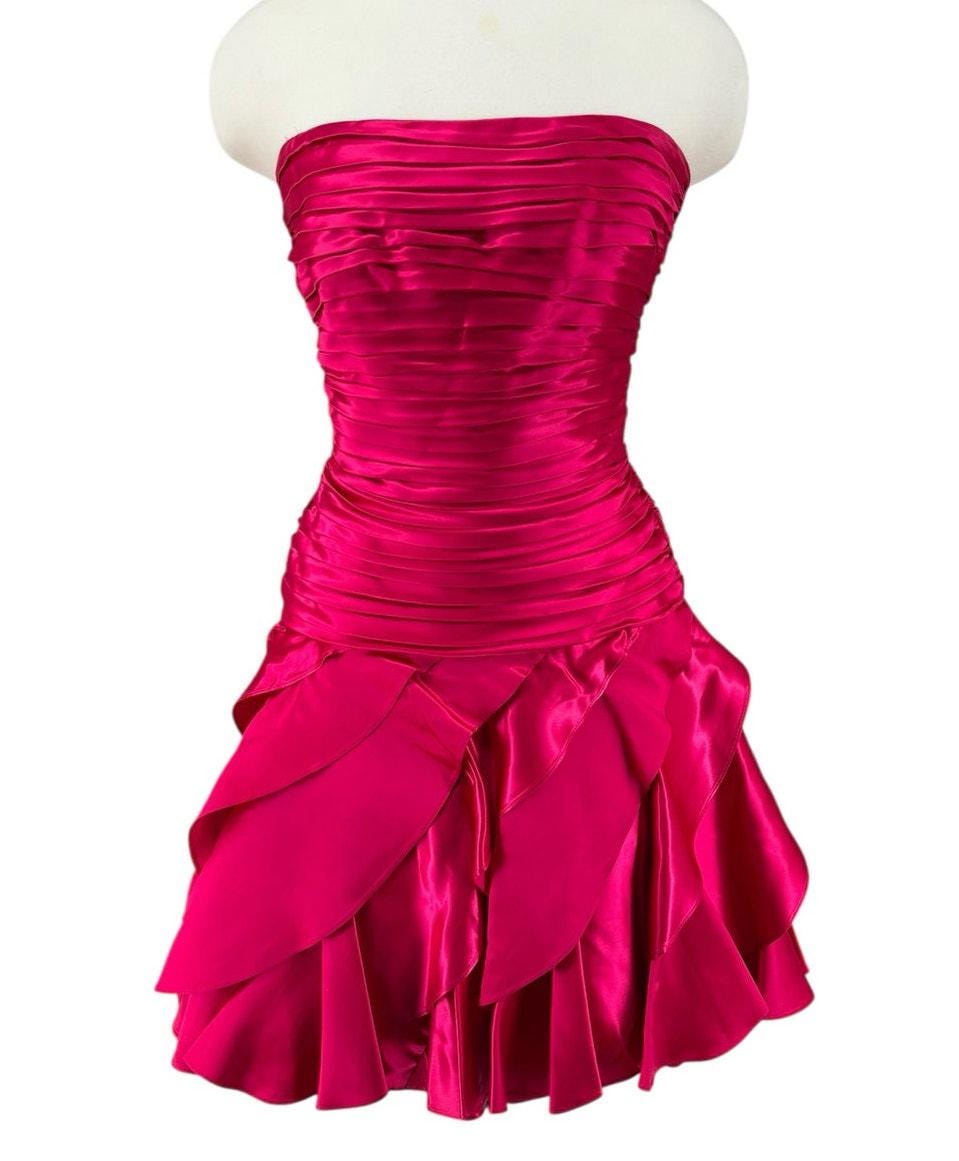 Ruffled Dress 90s - Etsy