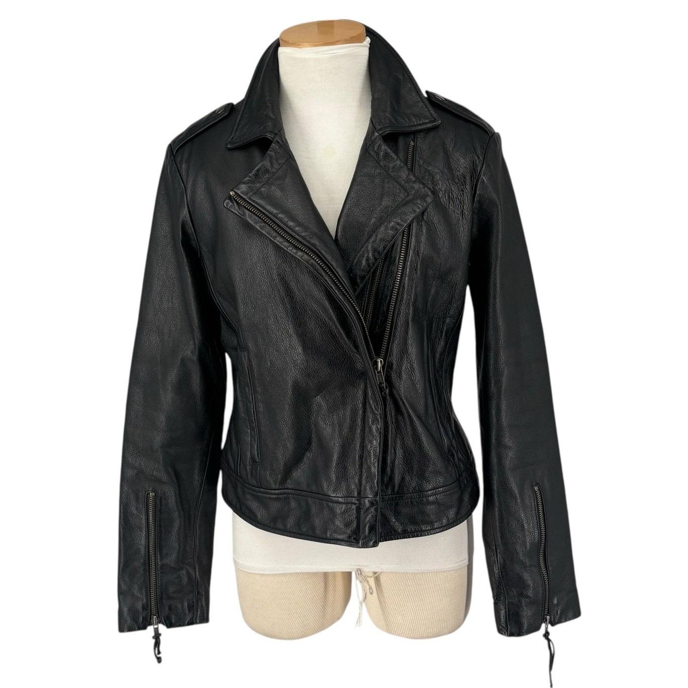Vintage Punk Leather Jacket Women - Etsy