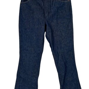 Jean Wrangler vintage des années 70, cowboy en denim rigide taille 31 image 6