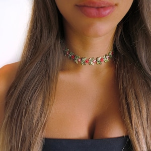 Rose Vine Choker