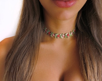 Rose Vine Choker