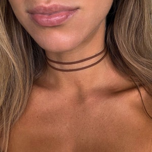 Layered Brown Choker