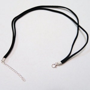 Layered Black Choker image 2