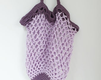 Filet Market Bag Crochet Pattern