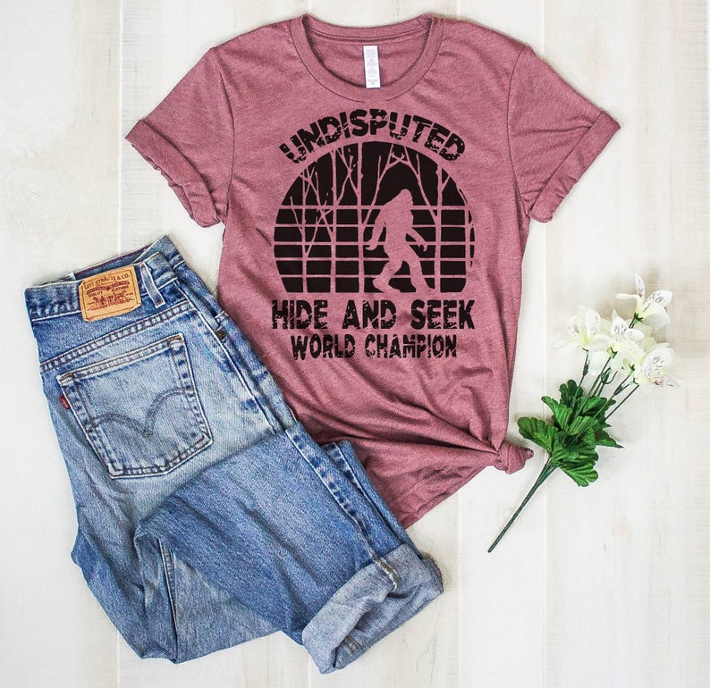 world champion hide and seek t shirt