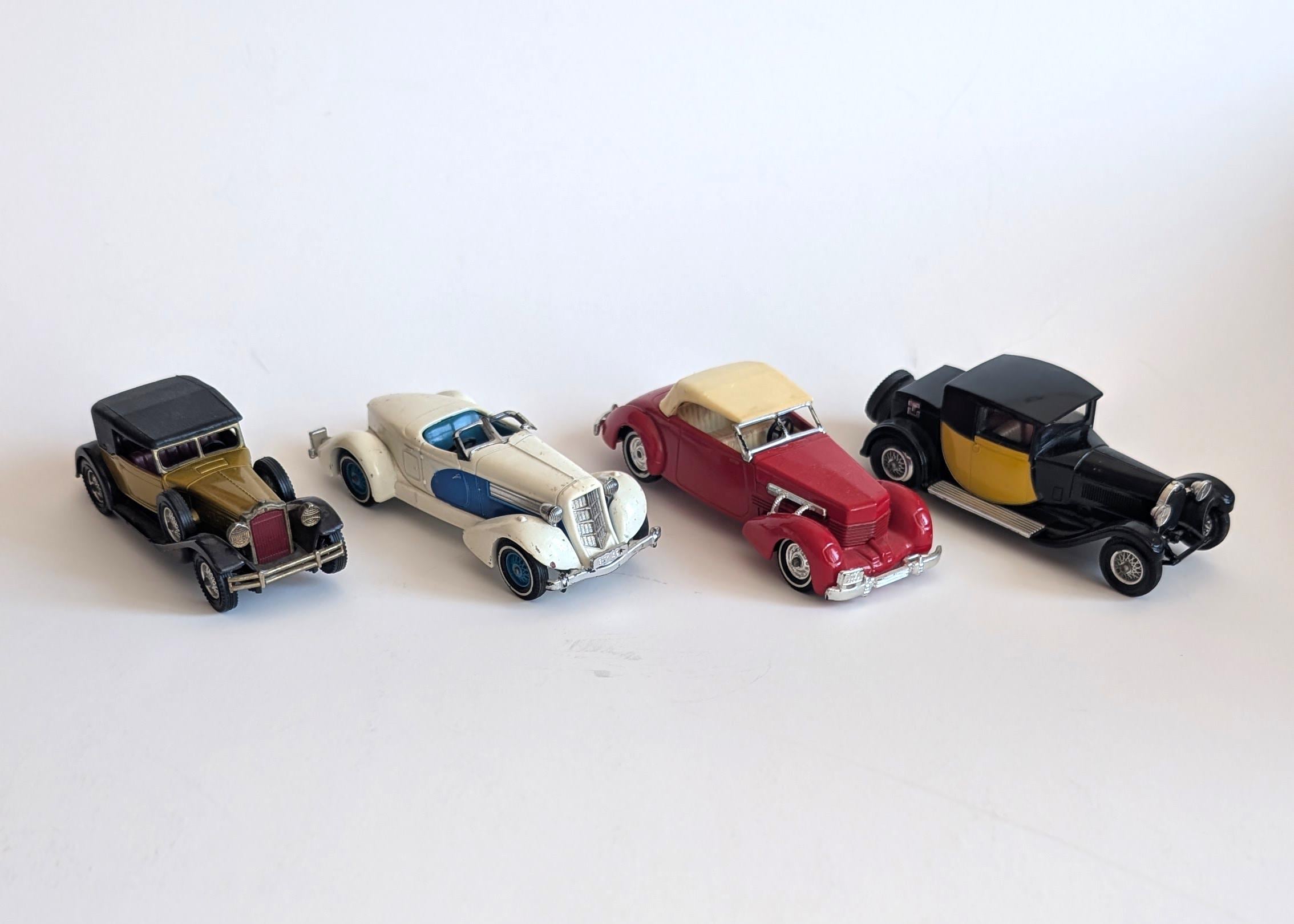 Vintage Matchbox Models of Yesteryear, Set of 4 Toy Cars - Etsy