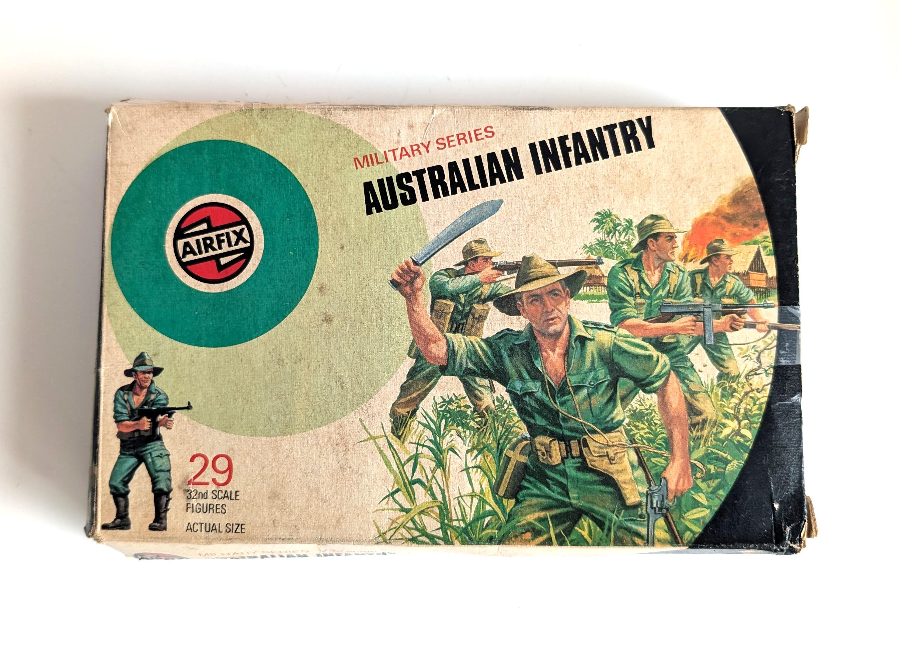 日本軍歩兵隊フィギュア　２９体入り＊エアフィックスＡＩＲＦＩＸ