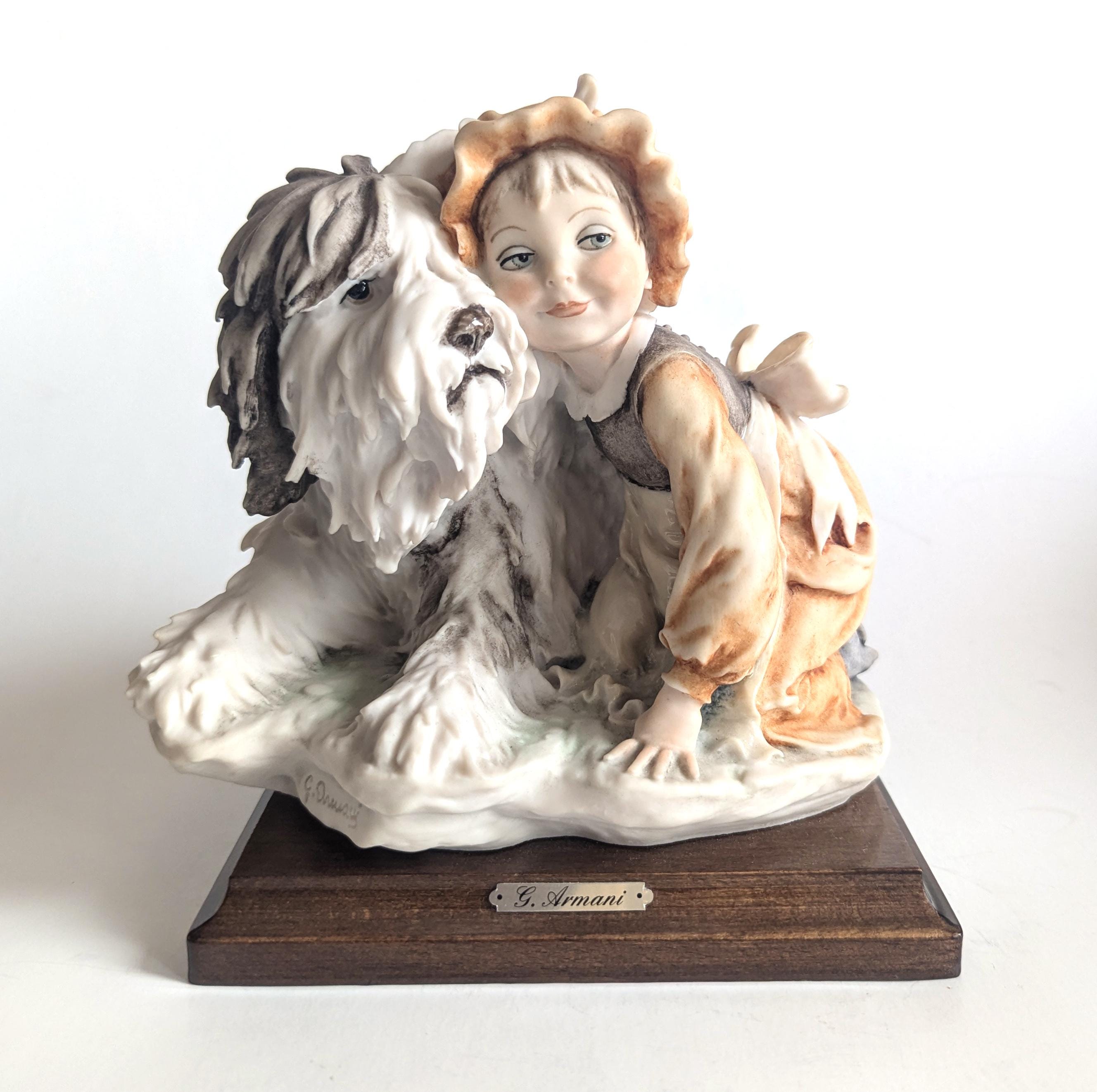 Armani Dog Figurine - Etsy Canada