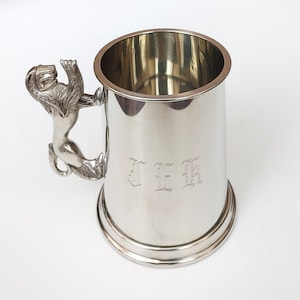 Vintage Sheffield English Pewter 1 Pint Wentworth Pewter Tankard England