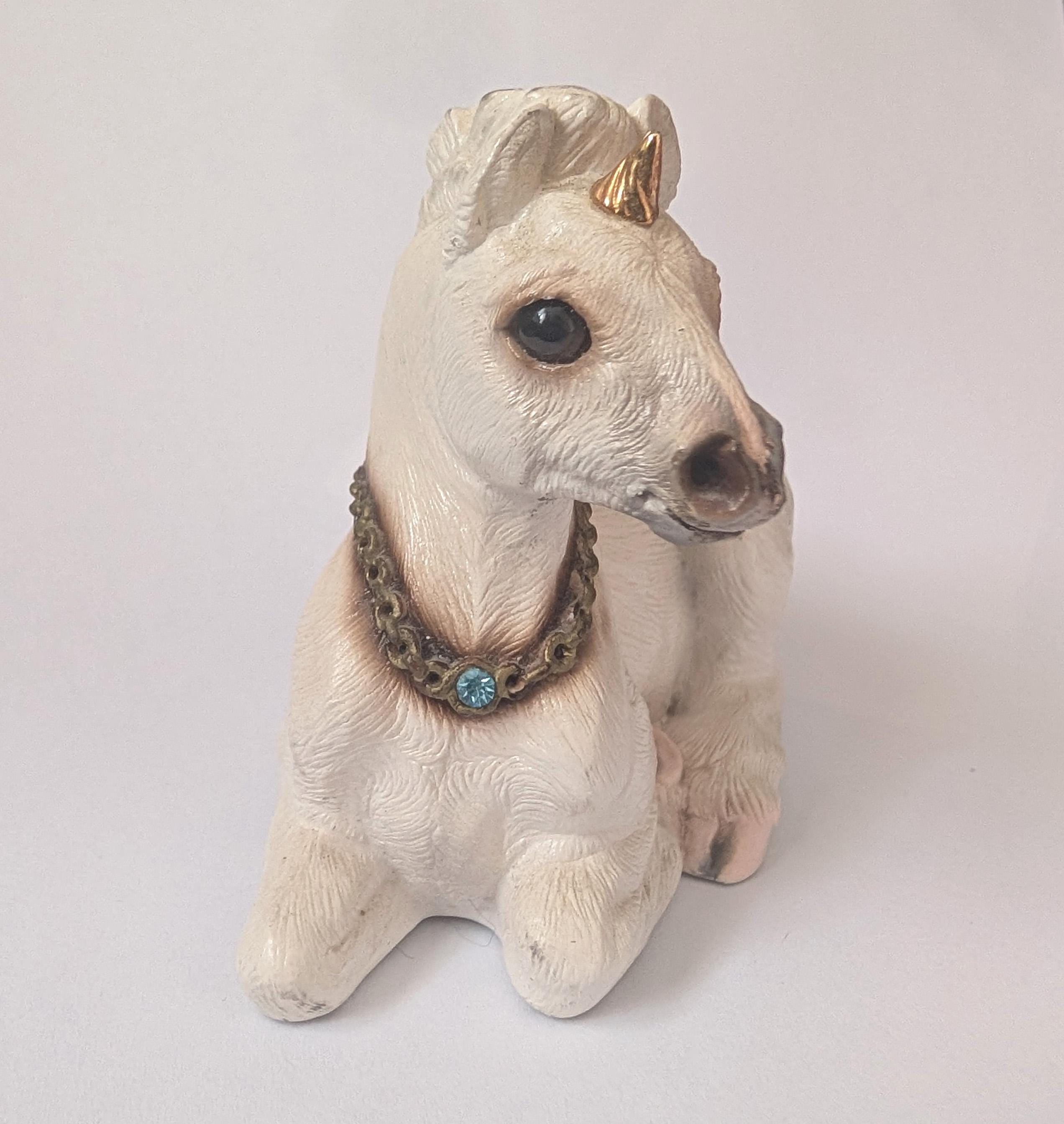 Vintage Windstone Editions Peña 90 Baby Unicorn Figurine North
