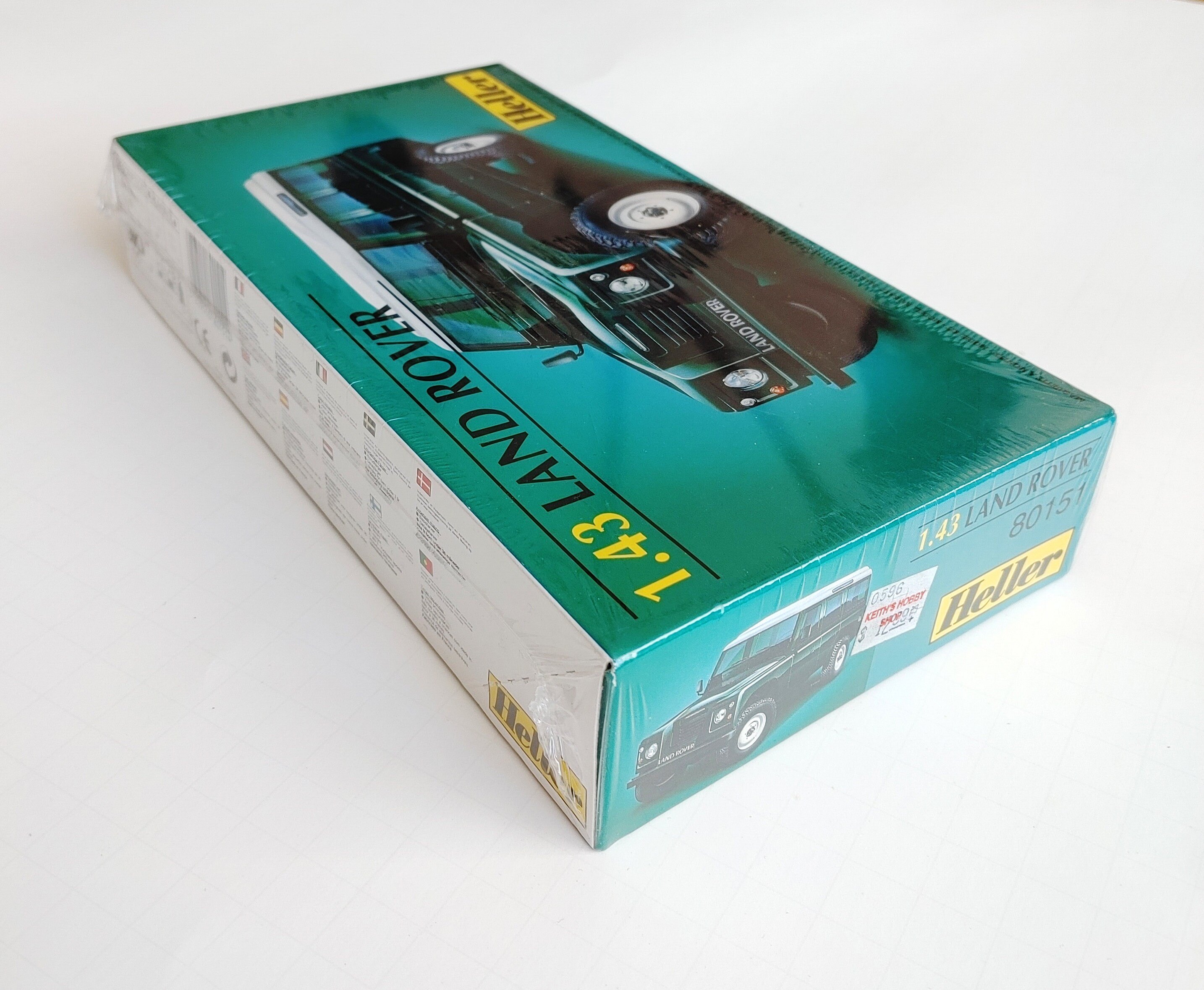 Building & Construction Toys & Games Vintage Heller 1.43 Land Rover ...
