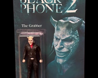 The Black Phone 2 Custom Horror Figure the Grabber - Etsy