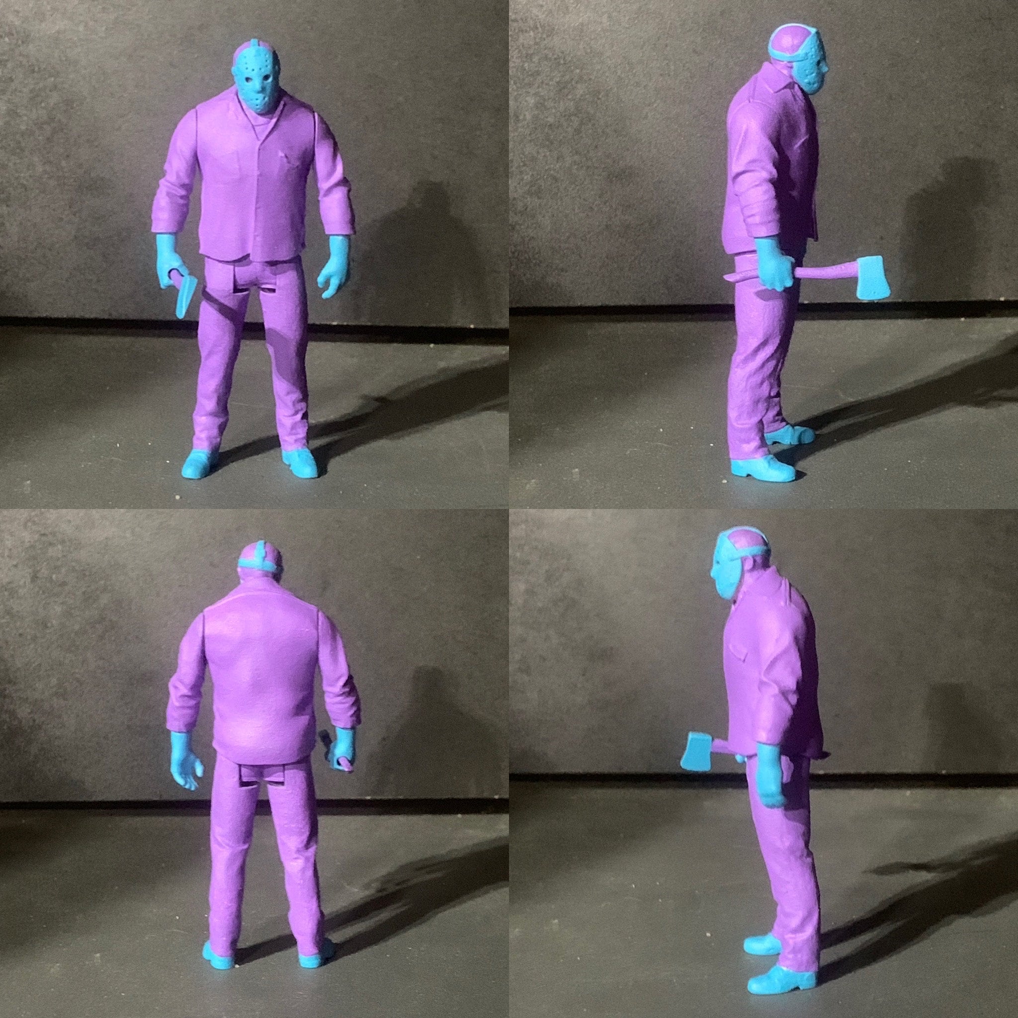 MEDICOM TOY - jason出品 SPACE Ver Jason Voorhees Figural Doll (Friday the 13th - Part 6)