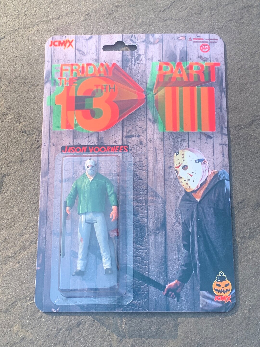 Jason Custom Friday the 13th Part 3 Custom Horror Figure Jason Voorhees - Etsy