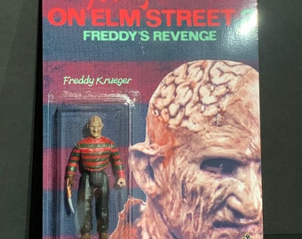 A Nightmare on Elm Street 2 Freddy’s revenge  custom figure Freddy Krueger brains