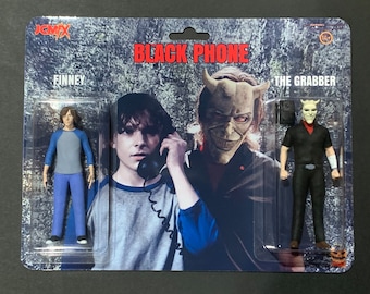 The Black Phone custom figure series 2 Finney and Grabber set