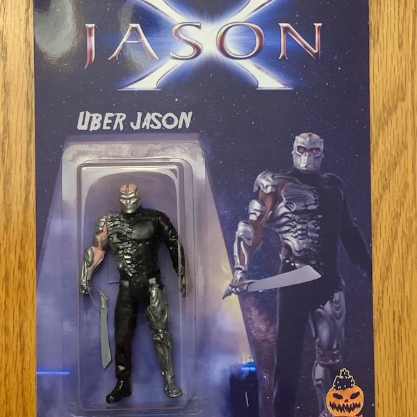 Friday the 13th Jason X custom horror figure Uber jason
