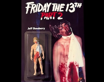 Friday the 13th part 2 custom horror figure Jeff Dunsberry