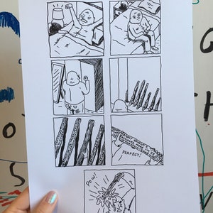 A4 Sticks print