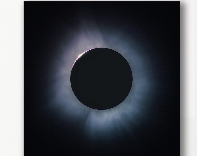 Solar Eclipse 2024 Photography Print 2024 eclipse photo single print total eclipse print solar eclipse photography wall art paper or metal