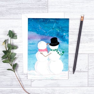 Snow Men You Warm My Heart - Regali - Regali - Neve - Notte nevosa - Inverno - Fiocchi di neve - Amore - Anniversario - Starry Winter NIght