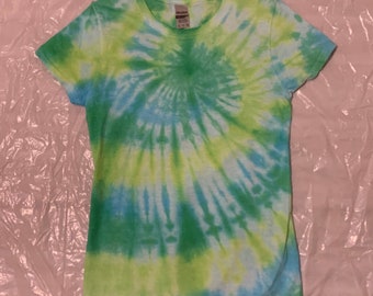 Tie Dye en espiral de cal