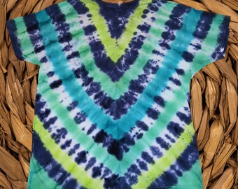 Chevron Tie Dye Tee (Size XL)
