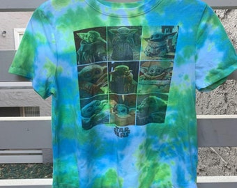 Baby Yoda Tie Dye Mujer