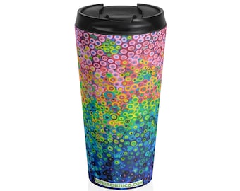 Taza de viaje de acero inoxidable