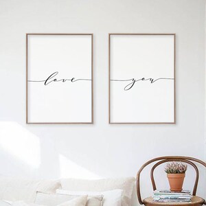 Liebe dich, druckbare minimalistischen Typografie Kunst, Liebe Druck Liebe Poster Liebe Skript, skandinavischen Wandkunst Dekorationgeschenk, sofort-Download