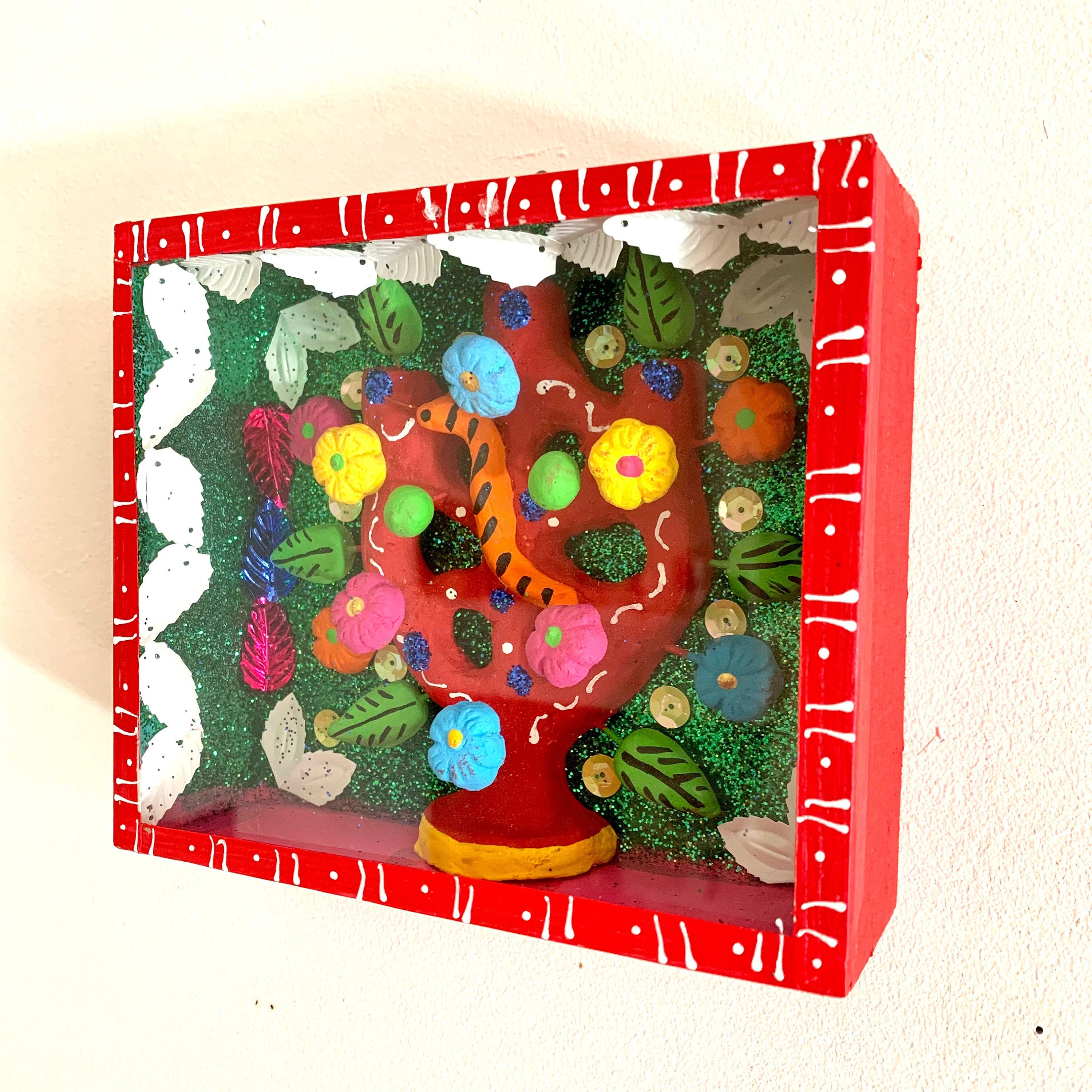 Nichos, niche, Mexican showcase, tree of life