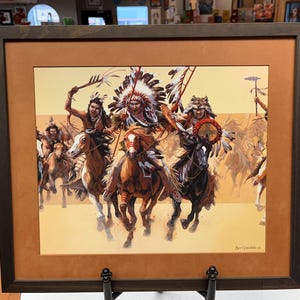 Framed Bev Doolittle Beyond Negotiations