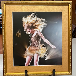 gold fringe dress taylor swift Fearless Fearless Tour gold fringe dress??
