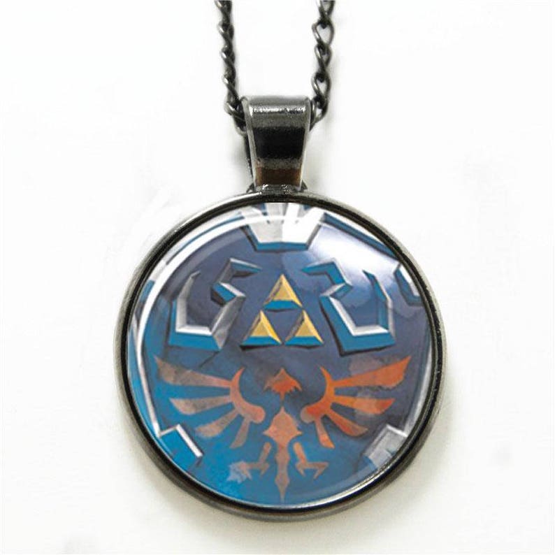 Legend of Zelda Necklace Pendant with chain Etsy