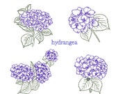 hydrangeaオーダーページ Hydrangea – Embroidery Library