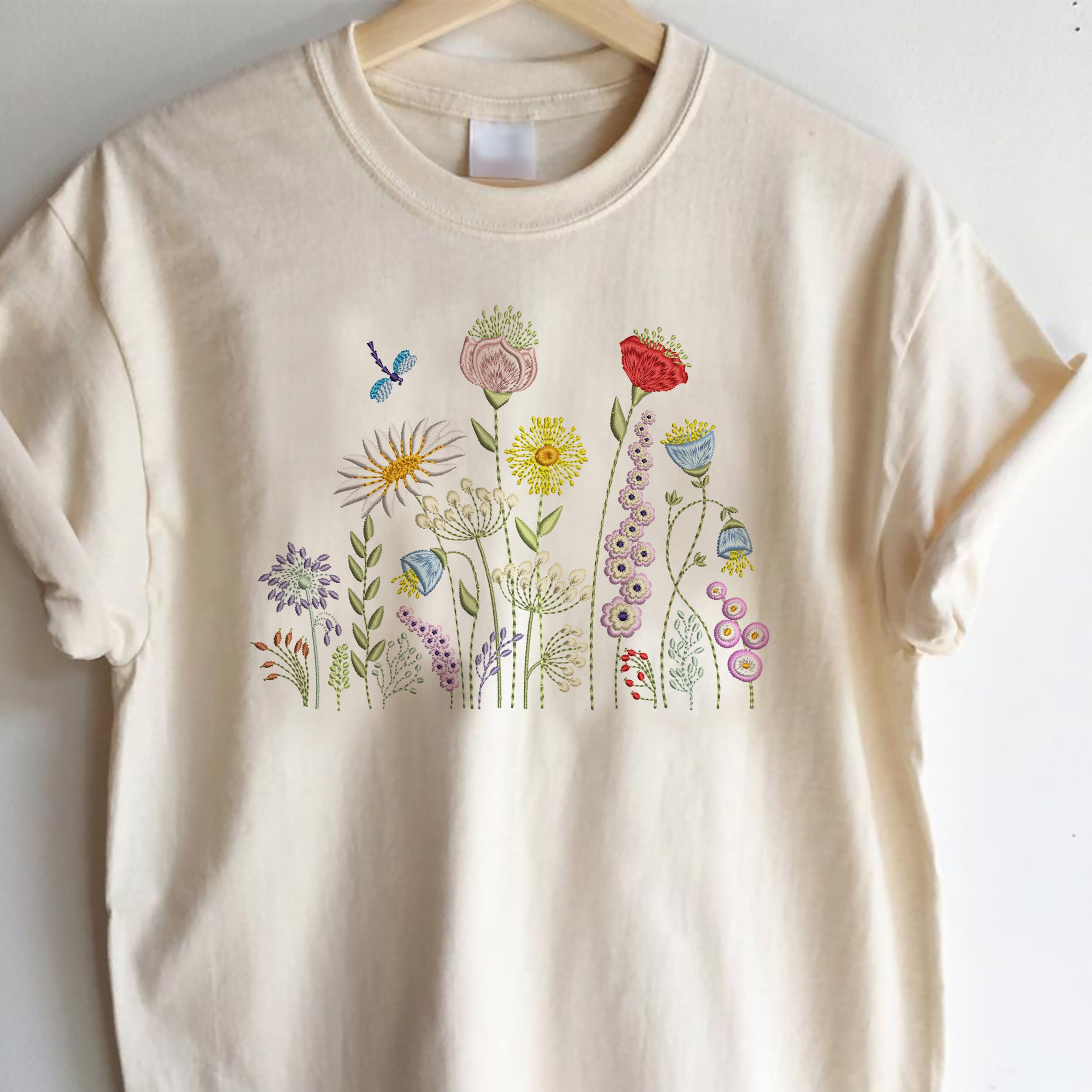 美品♡MEDI VINTAGE FLOWER EMBROIDERY SHIRT Ameri（アメリ）の「MEDI VINTAGE FLOWER EMBROIDERY SHIRT