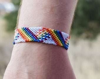 Pride Bracelet |Lgbt Bracelet |Pride Bracelet |Queer Bracelets |Lgbt Woven Bracelets |Pride String Bracelets |Rainbow Bracelets