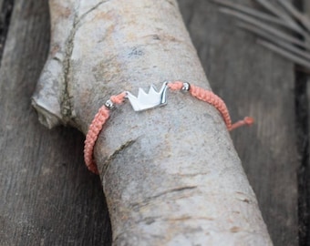 Stainless Steel Crown Bracelet | Waterproof bracelet | Summer bracelet | Colorful bracelet | Princess bracelet | Bracelet for her