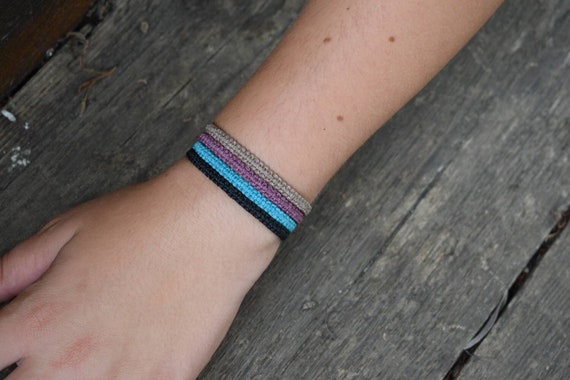 WOVEN FRIENDSHIP BRACELET THIN WOVEN FRIENDSHIP BRACELET THIN