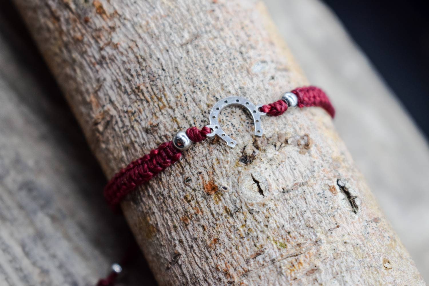 Colgante De Herradura Plateado Depesche Charms Exprésate | Pulsera O Collar | Pequeño Regalo Con Piedras Preciosas | Presentado En Caja