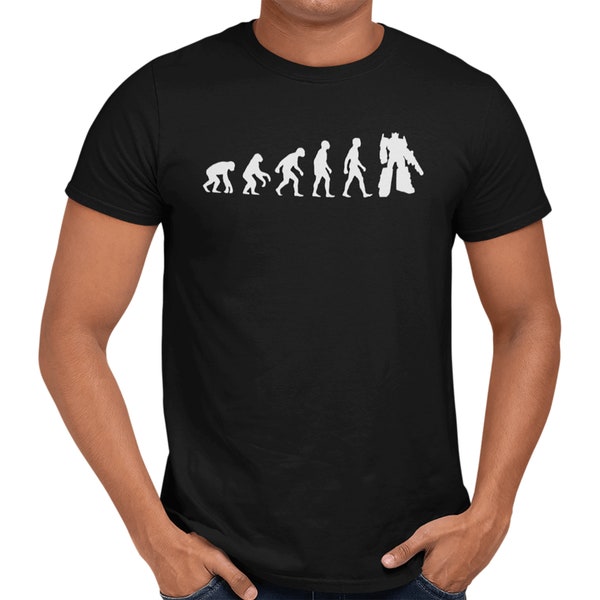 Getting Shirty Robot Transformer Evolution Men's/Unisex T-Shirt