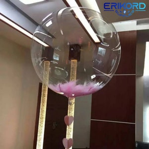 Dimensioni multiple! 10 pezzi palloncini trasparenti trasparenti fai da te palloncini a elio Globos senza rughe compleanno decorazioni per feste di matrimonio forniture regali di bolle
