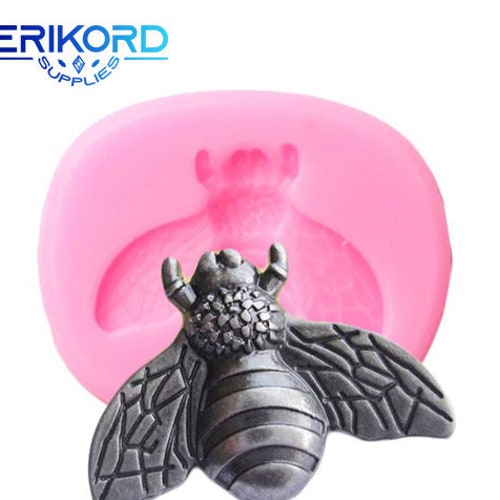 3D Bumble Bee Silicone Molds Insect Bug Candy Chocolate Etsy