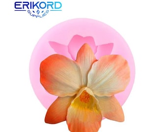 Sugarcraft Flower Silicone Molds Orchid Fondant Mold DIY Party Cake Decorating Tools Candy Clay Chocolate Gumpaste Moulds