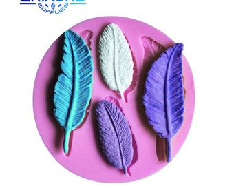 DIY Wing Birds Feathers Chocolate Fondant Cake Decorating Tools Lace Border Silicone Mold Kitchen Baking Accessories