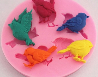 Peace Dove Seagull Jewelry Pendant Silicone Mold Gift Epoxy Resin Making