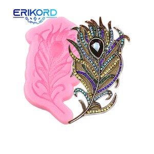 Feather chocolate mold clearance