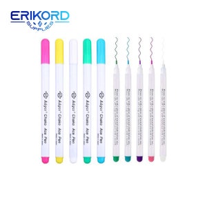 CHA Water Erasable Marking Pen Marking Pen Set of 4 Water Soluble Pens Pattern Transferring Fabric Marker Pen Embroidery Cross Stitch